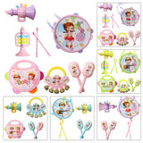 Drum Bell Sand Hammer Trumpet Toys for Kids