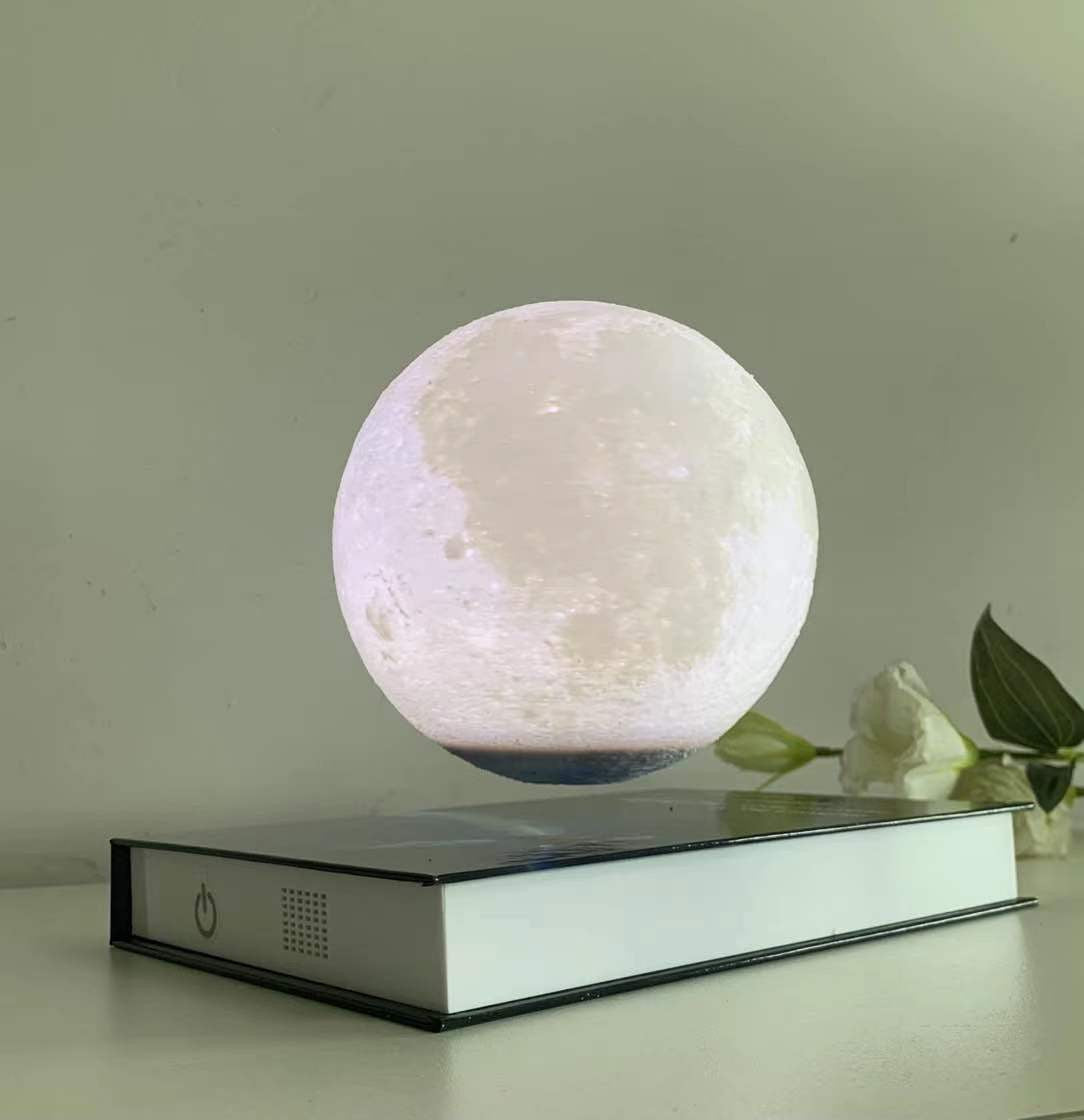 Moon 3D Integrated Printing Lunar Light Magnetic Levitation